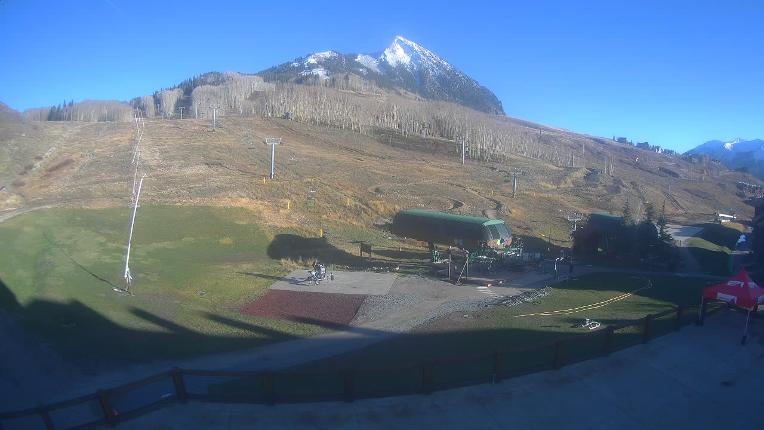 Webcam Crested Butte: Base area