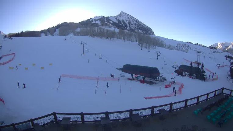 Webcam Crested Butte: Base area