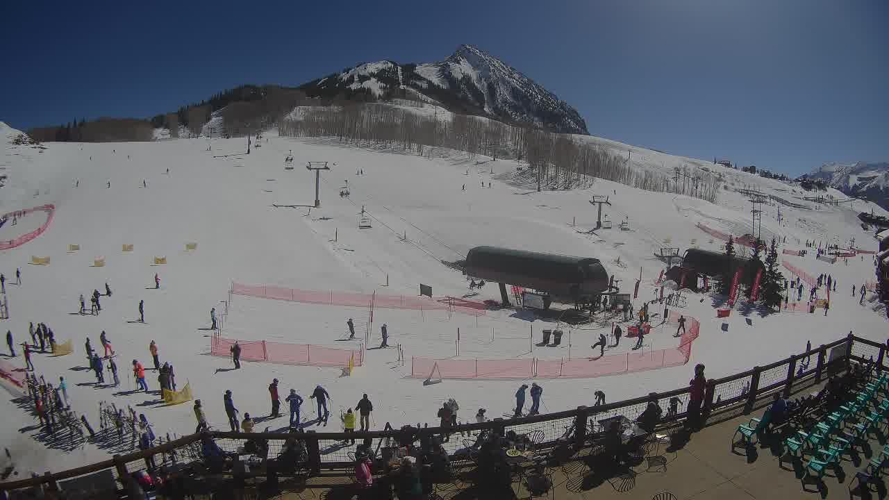 Webcam Crested Butte: Base area