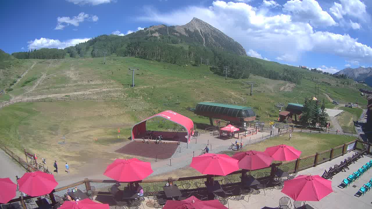 Webcam Crested Butte: Base area
