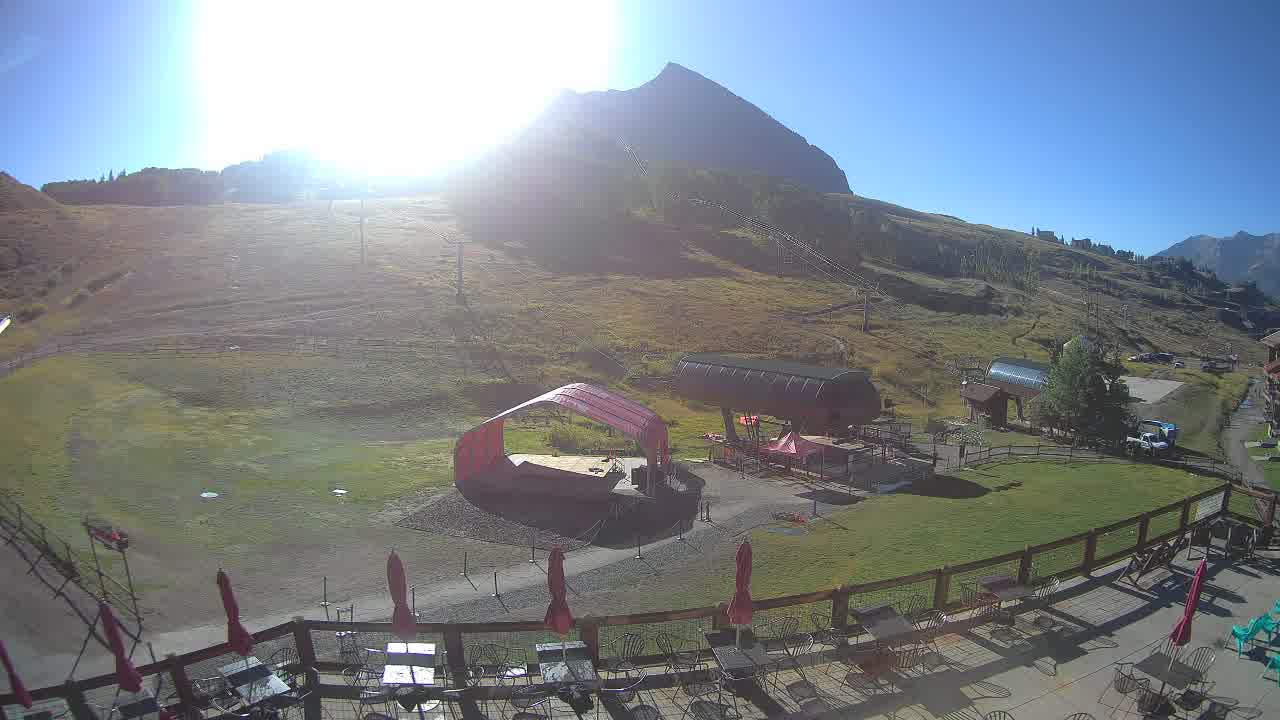 Webcam Crested Butte: Base area