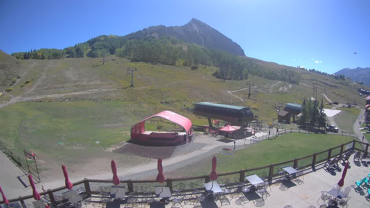 Webcam Crested Butte: Base area