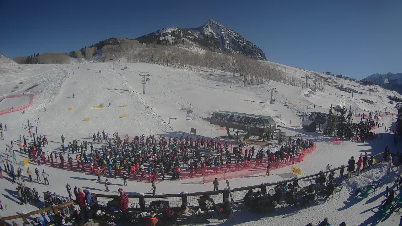 Webcam Crested Butte: Base area
