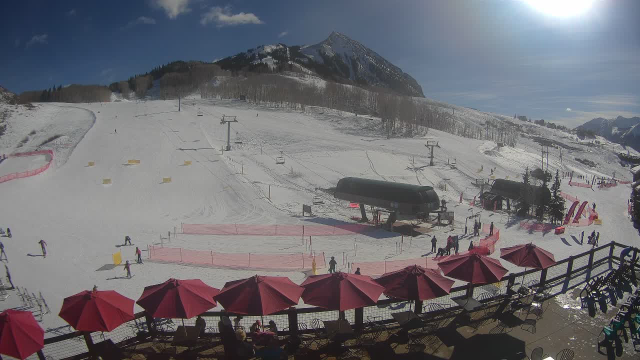 Webcam Crested Butte: Base area