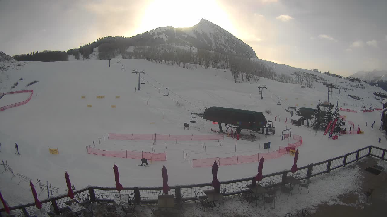 Webcam Crested Butte: Base area