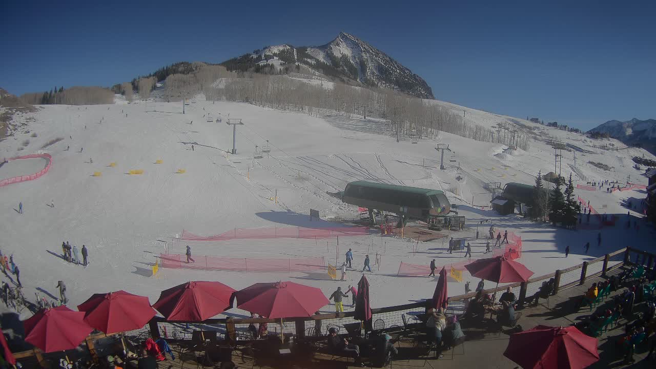 Webcam Crested Butte: Base area