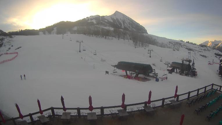 Webcam Crested Butte: Base area