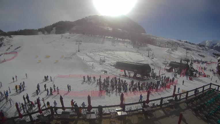 Webcam Crested Butte: Base area