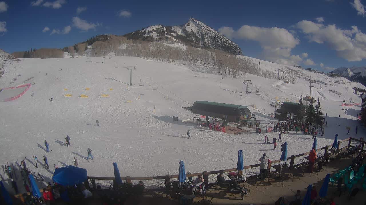 Webcam Crested Butte: Base area