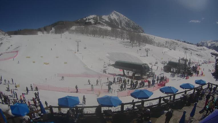 Webcam Crested Butte: Base area