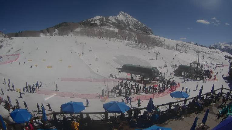 Webcam Crested Butte: Base area