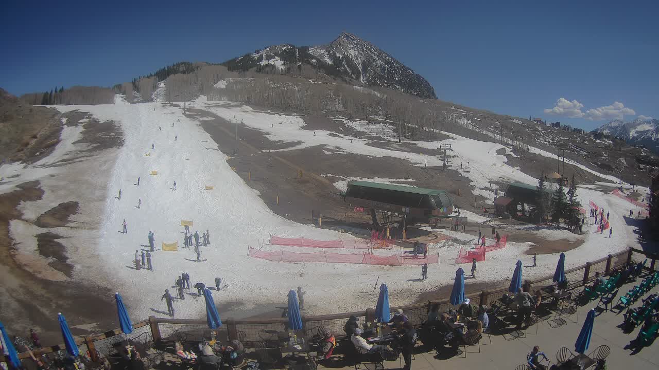 Webcam Crested Butte: Base area