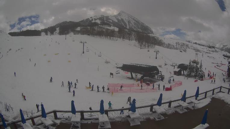 Webcam Crested Butte: Base area