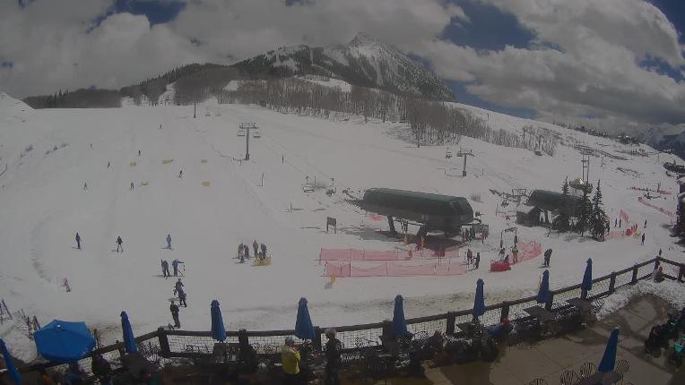 Webcam Crested Butte: Base area