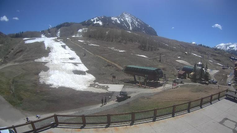 Webcam Crested Butte: Base area