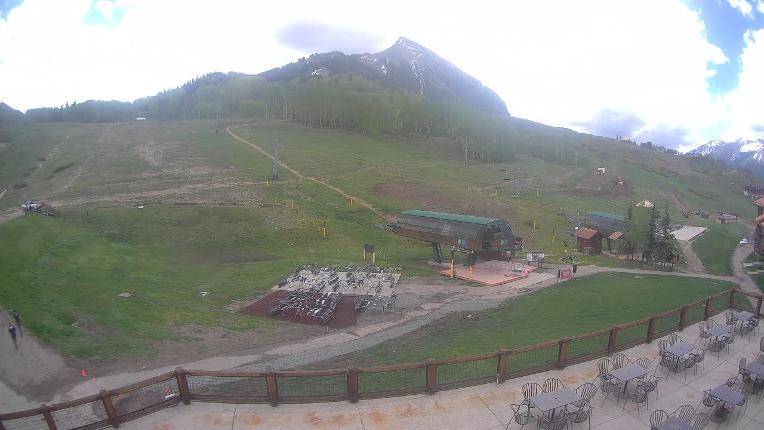 Webcam Crested Butte: Base area