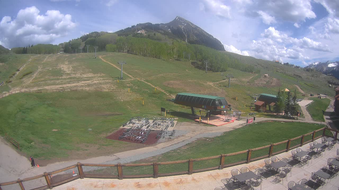 Webcam Crested Butte: Base area