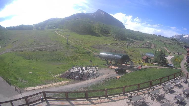 Webcam Crested Butte: Base area