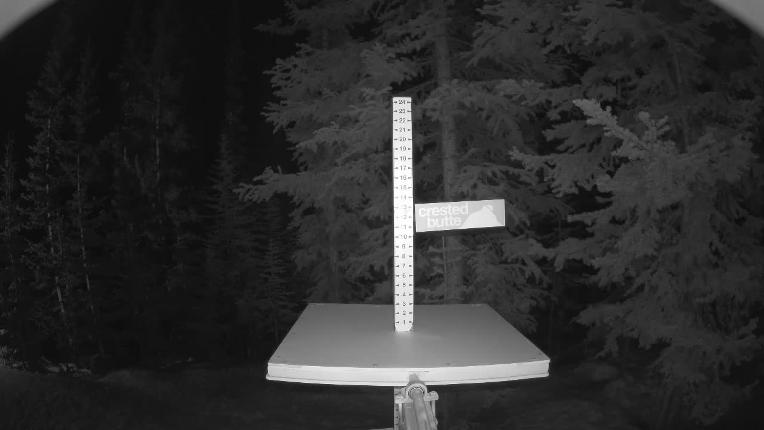 Webcam Crested Butte: Snow stake