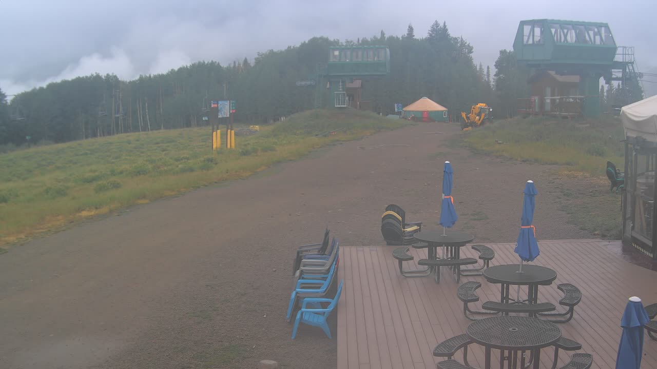 Webcam Crested Butte: Umbrella Bar at Ten Peaks