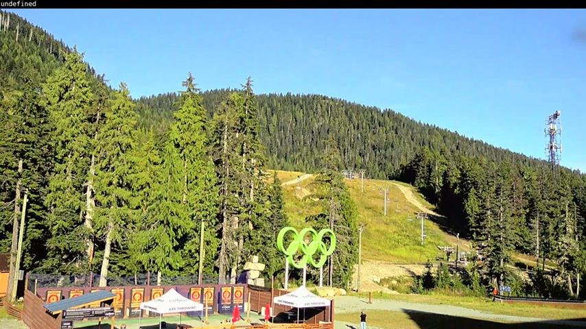 Webcam Cypress Mountain: Olympic Plaza