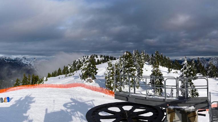 Webcam Cypress Mountain: Top of Ski Chair