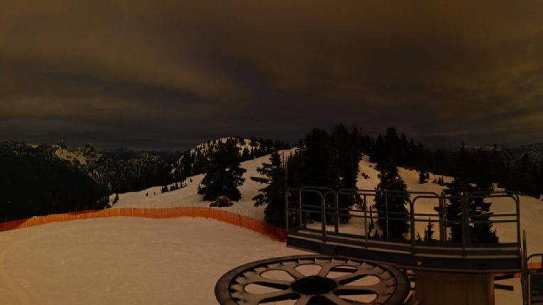 Webcam Cypress Mountain: Top of Ski Chair