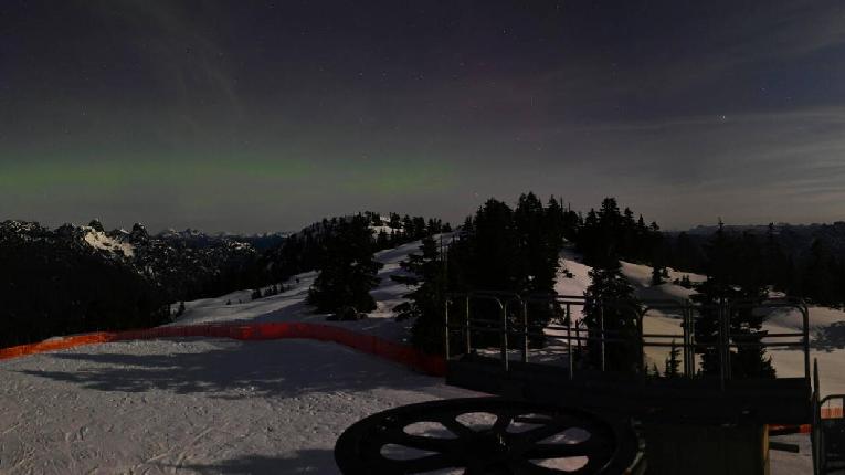 Webcam Cypress Mountain: Top of Ski Chair