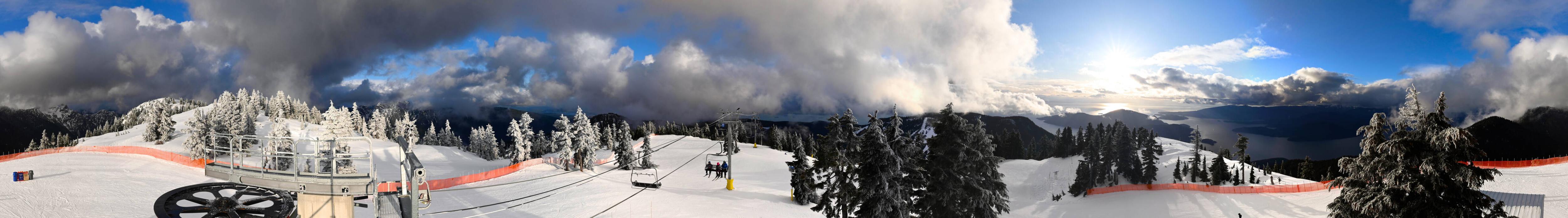 Webcam Cypress Mountain: Top of Ski Chair