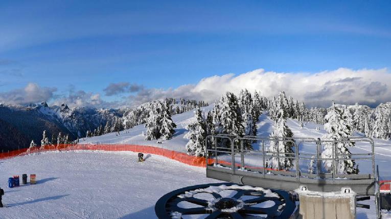 Webcam Cypress Mountain: Top of Ski Chair