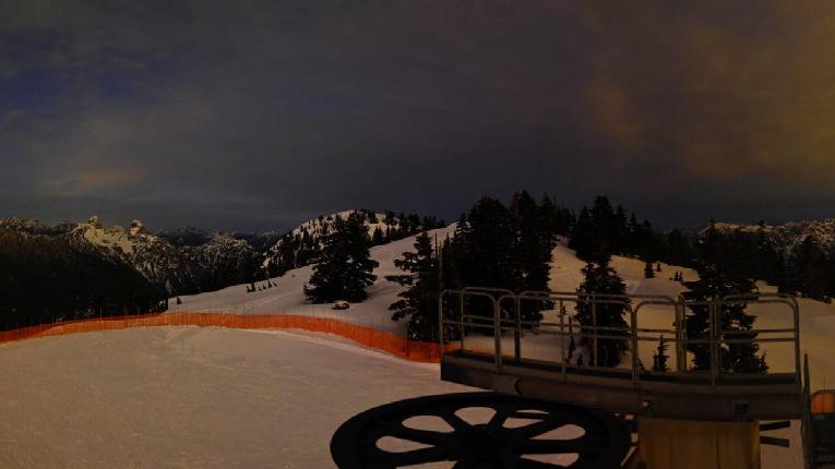 Webcam Cypress Mountain: Top of Ski Chair