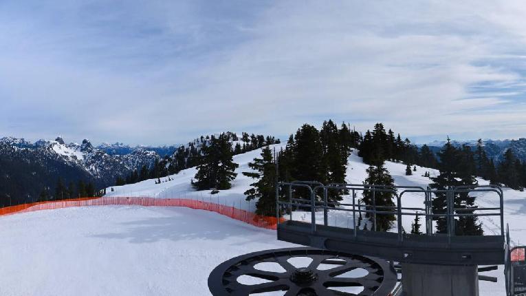 Webcam Cypress Mountain: Top of Ski Chair