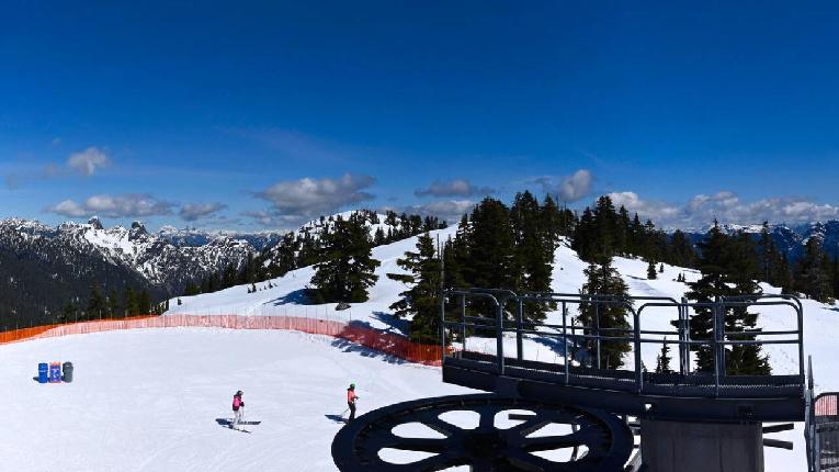 Webcam Cypress Mountain: Top of Ski Chair