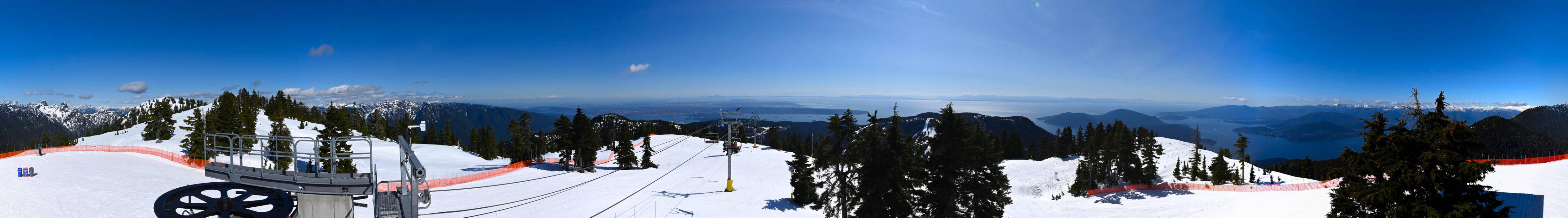 Webcam Cypress Mountain: Top of Ski Chair