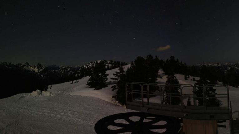 Webcam Cypress Mountain: Top of Ski Chair