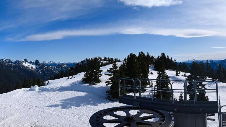 Webcam Cypress Mountain: Top of Ski Chair