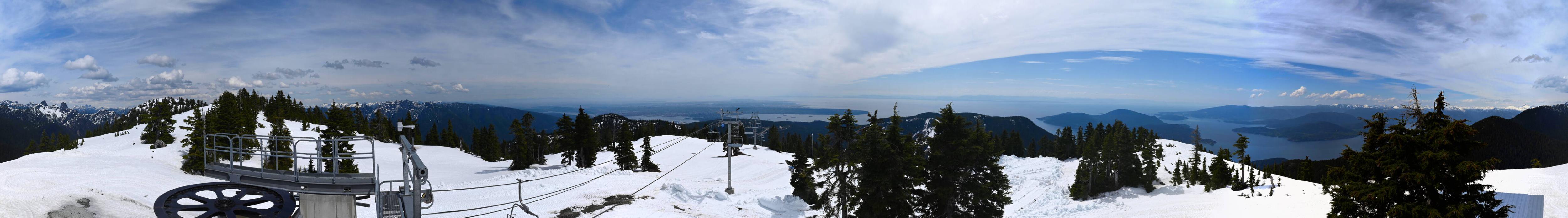 Webcam Cypress Mountain: Top of Ski Chair