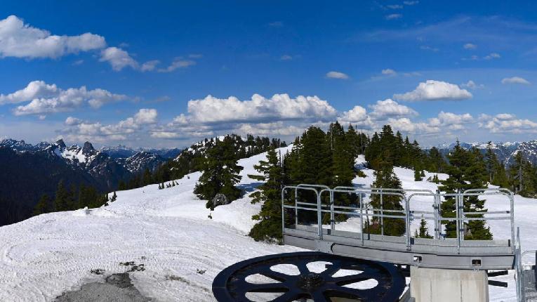 Webcam Cypress Mountain: Top of Ski Chair