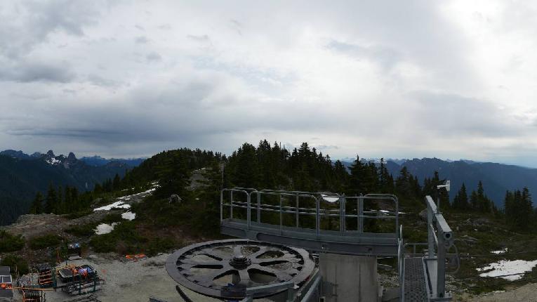 Webcam Cypress Mountain: Top of Ski Chair
