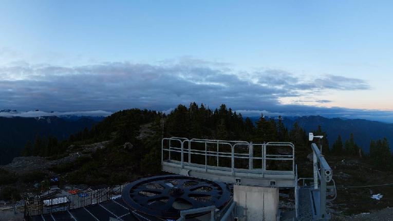 Webcam Cypress Mountain: Top of Ski Chair