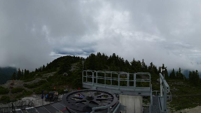 Webcam Cypress Mountain: Top of Ski Chair