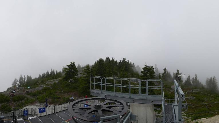 Webcam Cypress Mountain: Top of Ski Chair