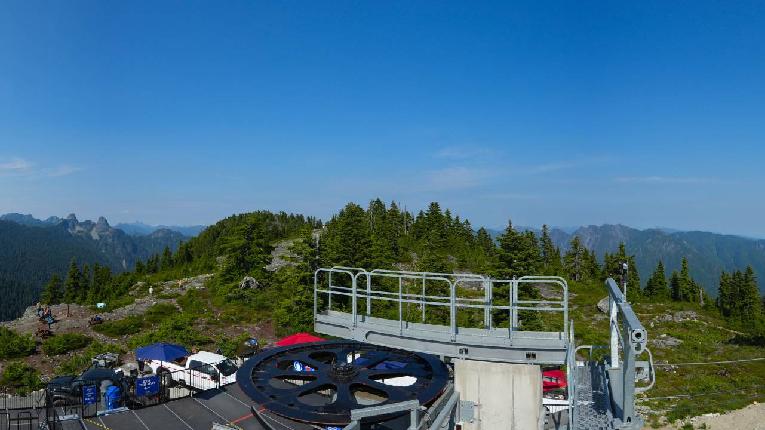 Webcam Cypress Mountain: Top of Ski Chair