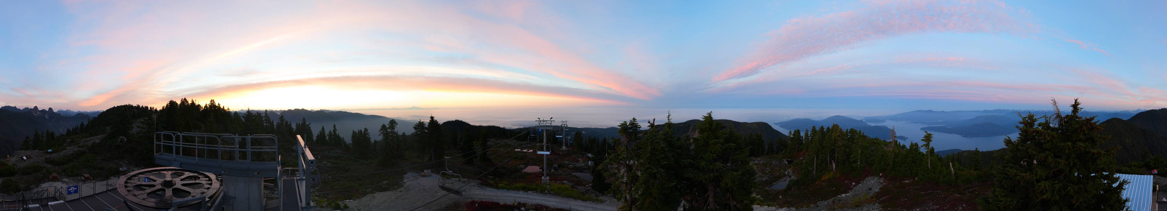 Webcam Cypress Mountain: Top of Ski Chair