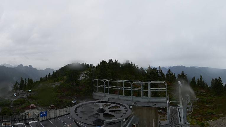 Webcam Cypress Mountain: Top of Ski Chair