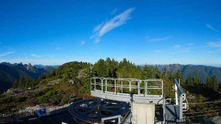 Webcam Cypress Mountain: Top of Ski Chair
