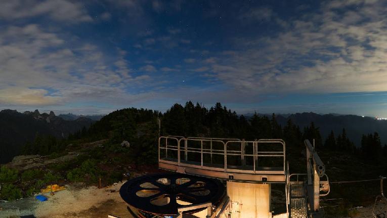 Webcam Cypress Mountain: Top of Ski Chair
