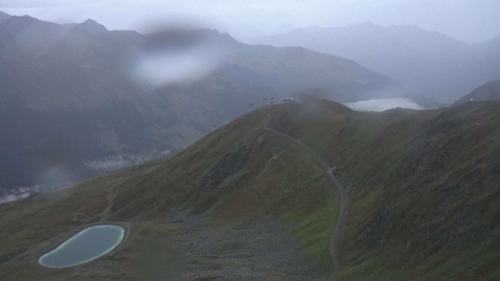 Webcam Davos Jakobshorn: Blick Brämabüel