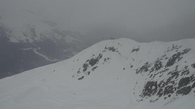 Webcam Davos Jakobshorn: Blick Brämabüel