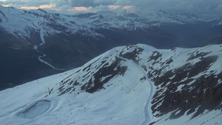 Webcam Davos Jakobshorn: Blick Brämabüel